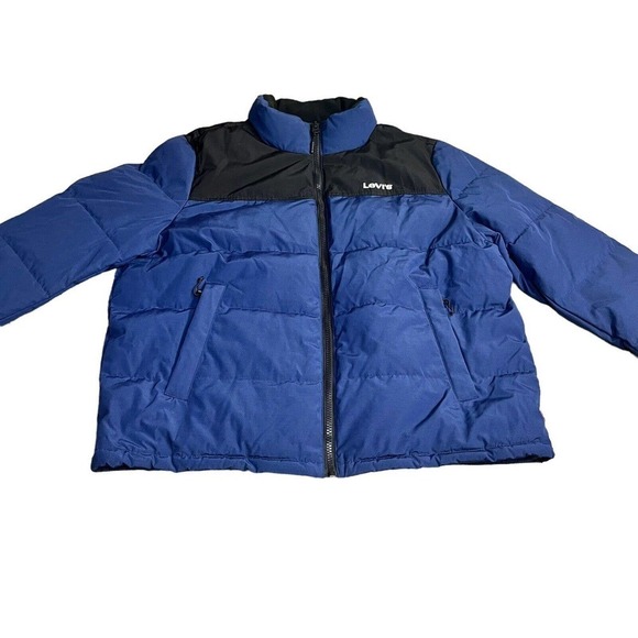 Levi’s Mens Retro Arctic Cloth Retro Bubble Puffer Jacket Size 2XL Coat - Picture 9 of 13